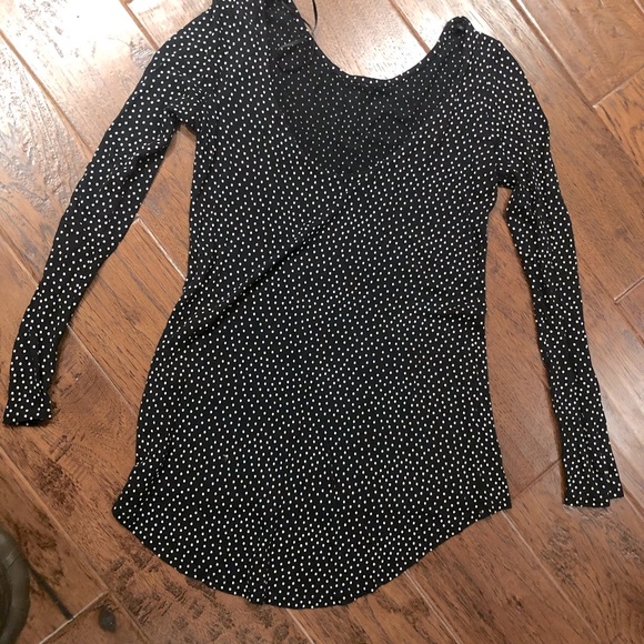 ***SOLD**Zara polka dot top - Picture 2 of 3